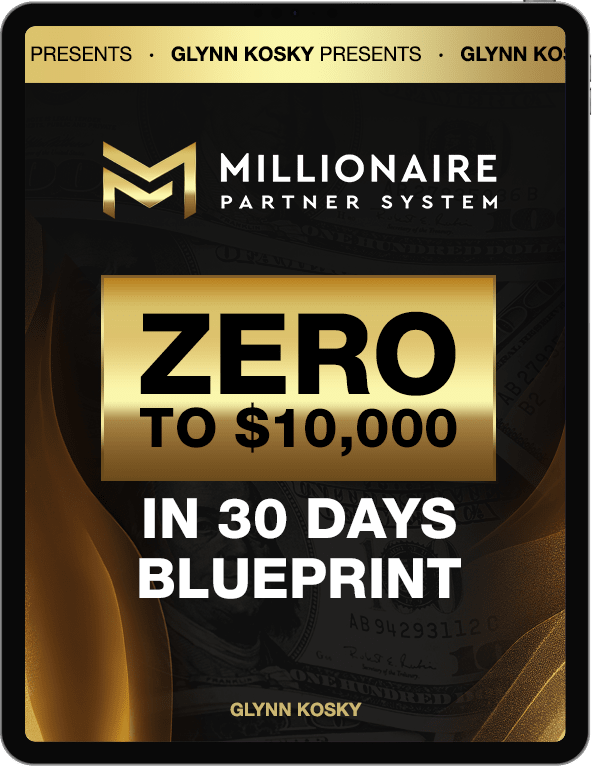 Millionaire Partner System Glynn Kosky ipad