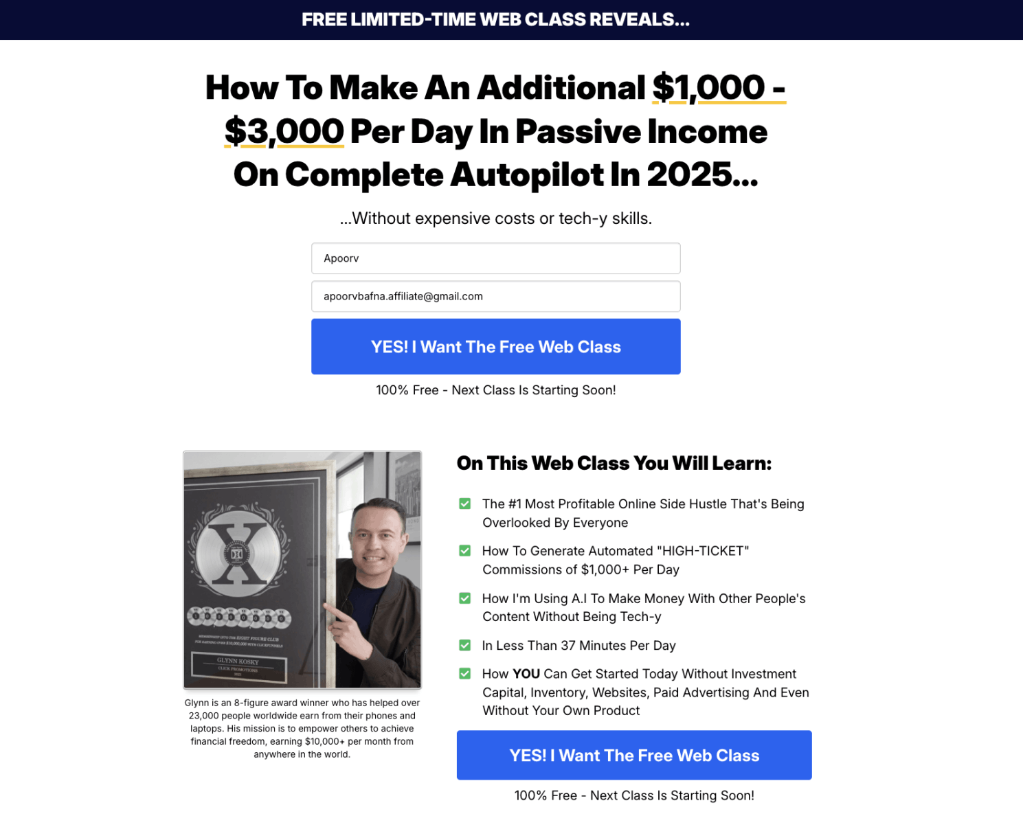 Millionaire Partner System Enroll Now